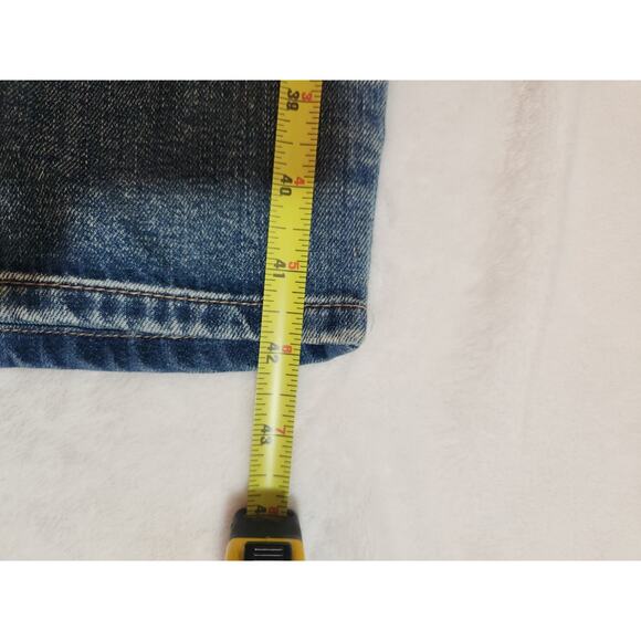 Market & Spruce NWT Aspen Jeans Womens 24W Blue Straight High Rise Stitchfix - Picture 12 of 15